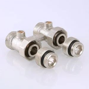 ᐉ Узел нижнего подключения 1/2"х 3/4" Евроконус с адаптером на 1/2" VALTEC прямой для радиатора, межосевое расстояние 50 мм ✔️ фото | ⏩ Pro-Greem