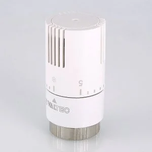 ᐉ Термоголовка для радиатора М30x1,5 жидкостная VALTEC VT.1500 (диапазон регулировки: 6.5-28 градусов) / Термостатическая головка на батарею отопления ✔️ фото | ⏩ Pro-Greem