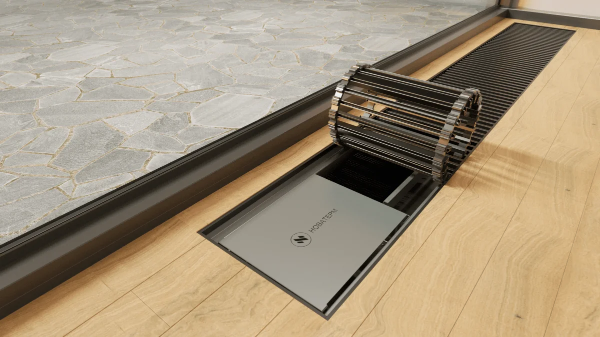 ᐉ Внутрипольный конвектор Новатерм НТ-В 11-35-300 НТ-В-11/35/300 ✅ фото | Новатерм ⭐ Pro-Greem