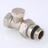 ᐉ Клапан настроечный радиаторный 1/2" вн-нар VALTEC прямой / Регулирующий вентиль на обратку для подключения радиатора отопления, VT.020.N.04 VT.020.N.04 ✅ фото | VALTEC ⭐ Pro-Greem
