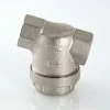 ᐉ Фильтр универсальный сетчатый 3/4" ВР VALTEC с сеткой 300 мкм, латунный никелированный, 16 бар / Грязевик грубой очистки воды ДУ20 со сливной пробкой VT.386.N.05 ✅ фото | VALTEC ⭐ Pro-Greem