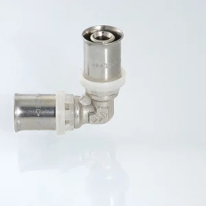 ᐉ Пресс-угольник для металлопластиковых труб и сшитого полиэтилена 16 (2,0) VALTEC / Пресс-фитинг угловой для соединения трубы под углом 90 градусов ✔️ фото | ⏩ Pro-Greem