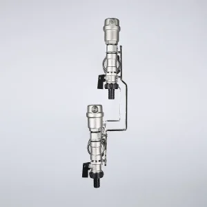 ᐉ Коллектор НЕРЖ 1" х 7 вых. 3/4" Евроконус с регул. и балансир. клапанами VALTEC / Распределительная гребенка из нержавеющей стали для отопления ✔️ фото | ⏩ Pro-Greem