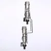 ᐉ Коллектор 8 выходов 3/4" НЕРЖ с регул. клапанами, расходомерами VALTEC 90 С, 9 бар, 1" / Распределительная гребенка для теплого пола, радиаторов VTc.589.EMNX.0608 ✅ фото | VALTEC ⭐ Pro-Greem