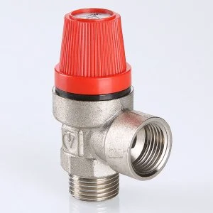 ᐉ Предохранительный клапан 1/2" вн.р. 3 бар VALTEC никелированный, нерегулируемый / Аварийный сброс избыточного давления котла отопления, бойлера ✔️ фото | ⏩ Pro-Greem