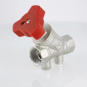 ᐉ Клапан балансировочный 1 1/4" вн.р. Kvs 15,76 VALTEC VT.054.N.07, ручной / Регулирующая арматура ДУ32 для систем отопления и ГВС, под манометр ✔️ фото | ⏩ Pro-Greem