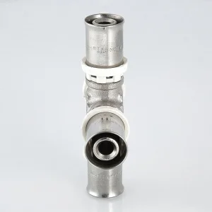 ᐉ Крестовина 16 мм для труб из сшитого полиэтилена и металлопластиковых 16(2,0) VALTEC равнопроходная / Пресс-фитинг для соединения трубопровода ✔️ фото | ⏩ Pro-Greem