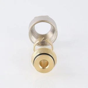 ᐉ Евроконус 3/4" для металлопластиковых труб 20x2,0 мм VALTEC / Фитинг обжимной латунный с накидной гайкой для коллектора отопления и водоснабжения ✔️ фото | ⏩ Pro-Greem