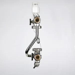 ᐉ Насосно-смесительный узел с термоголовкой VALTEC TECHNOMIX без насоса (монтажная длина 130 мм) / Модуль для подключения к коллектору теплого пола ✔️ фото | ⏩ Pro-Greem