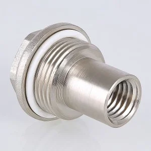 ᐉ Удлинитель потока 3/4" VALTEC (левый) для радиатора с боковым подключением / Фитинг на секционную батарею для диагонального присоединения ✔️ фото | ⏩ Pro-Greem