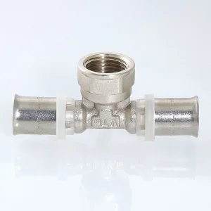 ᐉ Тройник переходной 20 мм x 1/2" вн.р. x 20 мм VALTEC / Пресс-фитинг для присоединения труб из сшитого полиэтилена и металлопластика 20 (2,0) ✔️ фото | ⏩ Pro-Greem