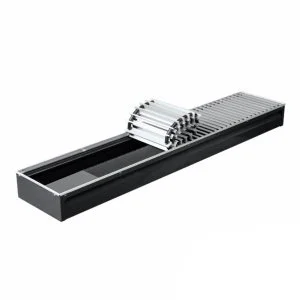 ᐉ Внутрипольный конвектор КЗТО Бриз 200-120-1000 ✔️ фото | ⏩ Pro-Greem