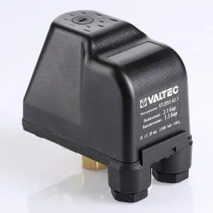 ᐉ Реле давления воды для насоса 1/4" вн.р. 1-5,3 бар VALTEC 220В / Устройство защиты насосного оборудования от "сухого хода" и перегрева двигателя ✔️ фото | ⏩ Pro-Greem