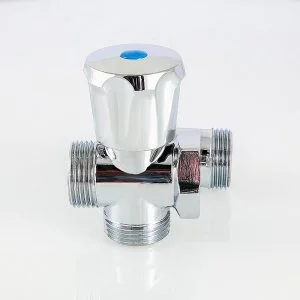 ᐉ Кран-тройник для воды 3/4" вн-нар-нар с удлинителем VALTEC латунный / Вентиль для подключения смесителя, стиральной и посудомоечной машины ✔️ фото | ⏩ Pro-Greem