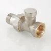 ᐉ Клапан настроечный радиаторный 3/4" вн-нар VALTEC прямой / Регулирующий вентиль на обратку для подключения радиатора отопления с полусгоном VT.020.N.05 ✅ фото | VALTEC ⭐ Pro-Greem