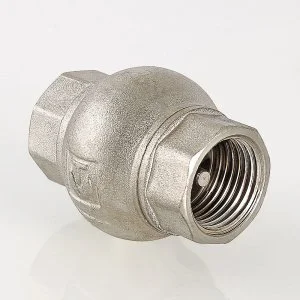 ᐉ Обратный клапан пружинный 1/2" с латунным золотником VALTEC VT.151.N.04 / Отсекающая арматура на трубу ДУ15 для защиты от обратного потока воды ✔️ фото | ⏩ Pro-Greem