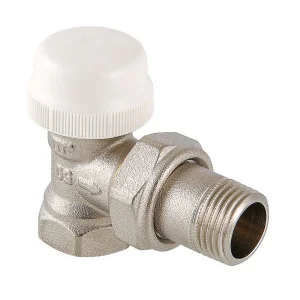 ᐉ Клапан термостатический угловой радиаторный 1/2" вн-нар VALTEC / Регулирующий кран для подключения радиатора отопления с полусгоном ✔️ фото | ⏩ Pro-Greem