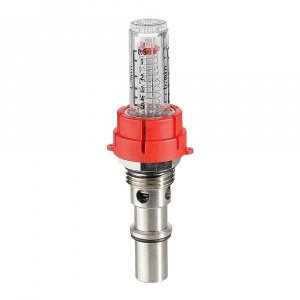 Настроечный клапан с расходомером 0,5-5,0 л/мин VALTEC встраиваемый на коллекторный блок VTC.589 для системы отопления, водяного теплого пола