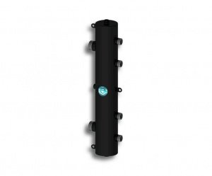 Гидрострелка Север R-100К2 (100 кВт, 2 контура) 1 1/2"x1" нар.р., круглый профиль / Гидравлический разделитель для котла, коллектора отопления