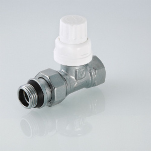 ᐉ Клапан термостатический радиаторный прямой 1/2" вн-нар VALTEC / Регулирующий кран для подключения радиатора отопления с полусгоном ✔️ фото | ⏩ Pro-Greem