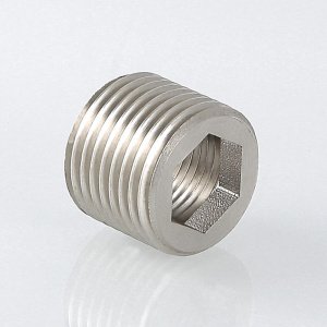 ᐉ Футорка под шестигранник 3/4" х 1/2" VALTEC / Резьбовой фитинг для монтажа соединений трубопровода систем отопления и водоснабжения ✔️ фото | ⏩ Pro-Greem