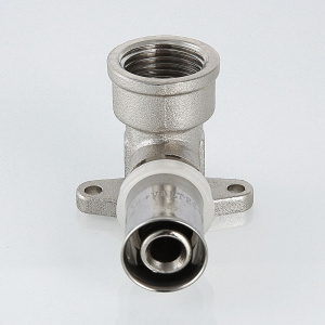 ᐉ Пресс-водорозетка 20 мм х 1/2" вн.р. для труб из сшитого полиэтилена и металлопластика 20(2,0) VALTEC для подключения смесителя, сантехники в ванной ✔️ фото | ⏩ Pro-Greem