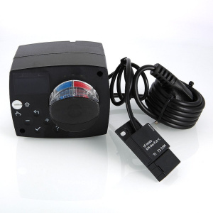 ᐉ Привод поворотный трехпозиционный 220В с контроллером и термодатчиком VALTEC / Электропривод с погружным датчиком для ротационных клапанов ✔️ фото | ⏩ Pro-Greem