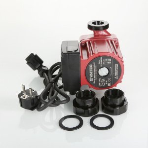 ᐉ Насос циркуляционный 25-6/130 мм с частотным регулированием VALTEC с мокрым ротором для отопления, 220В, гайками / Для отопительной системы дома ✔️ фото | ⏩ Pro-Greem