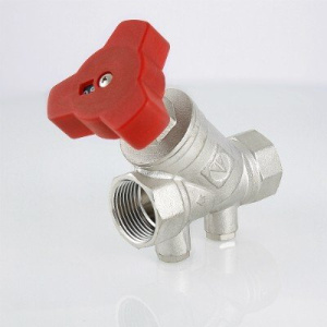 ᐉ Клапан балансировочный 1/2" вн.р. Kvs 2,90 VALTEC VT.054.NLF.04, ручной / Регулирующая арматура ДУ15 для систем отопления и ГВС, под манометр ✔️ фото | ⏩ Pro-Greem