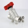 ᐉ Клапан балансировочный 1 1/2" вн.р. Kvs 21,12 VALTEC VT.054.N.08, ручной / Регулирующая арматура ДУ40 для отопления и ГВС, подключения манометра VT.054.N.08 ✅ фото | VALTEC ⭐ Pro-Greem