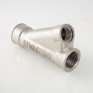 ᐉ Тройник для гильзы термодатчика 3/4"x1/2" вн.р. VALTEC косой 25 град. / Фитинг для подключения датчика температуры или ввода греющего кабеля в трубу ✔️ фото | ⏩ Pro-Greem