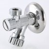 ᐉ Вентиль с фильтром 1/2" х 3/4" нр-нр для подкл. с/т приборов, смесителя или сантехники с гибкой подводкой VALTEC, латунный с декоративной чашей VT.282.GBC.0405 ✅ фото | VALTEC ⭐ Pro-Greem
