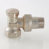 ᐉ Клапан настроечный радиаторный 1/2" вн-нар VALTEC угловой / Регулирующий вентиль на обратку для подключения радиатора отопления с полусгоном VT.019.N.04 ✅ фото | VALTEC ⭐ Pro-Greem