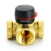 ᐉ ESBE VRG131 (11601100) DN25, Kvs 10, 1" вн.р. - Трехходовой смесительный клапан ротационного типа для системы отопления, теплого пола, бойлера 11601100 ✅ фото | Esbe ⭐ Pro-Greem