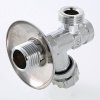 ᐉ Вентиль с фильтром 1/2" х 3/8" нр-нр для подкл. с/т приборов,смесителя или сантехники с гибкой подводкой VALTEC, латунный с декоративной чашей VT.282.GBC.0403 ✅ фото | VALTEC ⭐ Pro-Greem