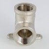 ᐉ Водорозетка 1/2" вн.р. проходная VALTEC с креплением / Латунный угольник с резьбовым соединением для подключения смесителя и сантехники к водопроводу VTr.751.N.0004 ✅ фото | VALTEC ⭐ Pro-Greem