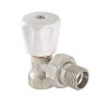 ᐉ Клапан радиаторный угловой 1/2" вн.-нар. Kvs 0,5-2,2 VALTEC ручной / Компактный регулирующий вентиль ДУ 15 для радиатора отопления с полусгоном VT.007.LN.04 ✅ фото | VALTEC ⭐ Pro-Greem