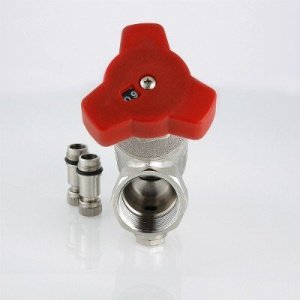 ᐉ Клапан балансировочный 1" вн.р. Kvs 9,19 VALTEC VT.054.N.06, ручной / Регулирующая арматура ДУ25 для систем отопления и ГВС, подключения манометра ✔️ фото | ⏩ Pro-Greem