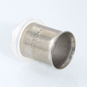 ᐉ Гильза для пресс-фитинга 20 мм с обоймой-фиксатором VALTEC / Втулка из нержавеющей стали для труб из сшитого полиэтилена и металлопластика 20(2,0) ✔️ фото | ⏩ Pro-Greem