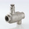 ᐉ Обратный клапан пружинный 3/4" VALTEC с воздухоотводчиком и дренажом / Отсекающая арматура на трубу ДУ 20 для защиты от обратного потока воды VT.171.N.05 ✅ фото | VALTEC ⭐ Pro-Greem