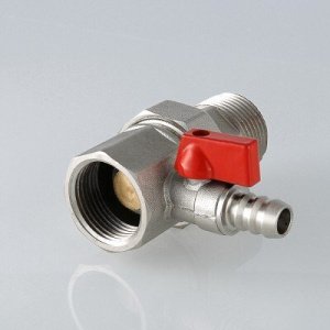 ᐉ Сгон-отсекатель 1" вн.-нар. VALTEC с дренажным краном и накидной гайкой / Американка ДУ 25 для подключения расширительного бака отопления и ГВС ✔️ фото | ⏩ Pro-Greem