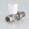 ᐉ Клапан радиаторный прямой 1/2" вн.-нар. Kvs 0,97 VALTEC "МИНИ" ручной / Компактный регулирующий вентиль ДУ 15 для радиатора отопления с полусгоном VT.018.N.04 ✅ фото | VALTEC ⭐ Pro-Greem