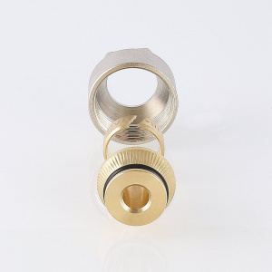 ᐉ Евроконус 3/4" для металлопластиковых труб 16x2,0 мм VALTEC, с накидной гайкой / Обжимной фитинг латунный для подключения коллекторов, радиаторов ✔️ фото | ⏩ Pro-Greem