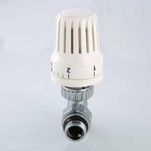 ᐉ Терморегулятор радиаторный угловой 1/2" VALTEC / Комплект: термостатический клапан с жидкостной термоголовкой для подключения радиатора отопления ✔️ фото | ⏩ Pro-Greem