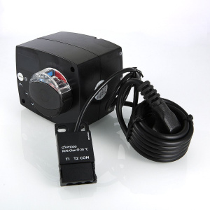 ᐉ Привод поворотный трехпозиционный 220В с контроллером и термодатчиком VALTEC / Электропривод с погружным датчиком для ротационных клапанов ✔️ фото | ⏩ Pro-Greem