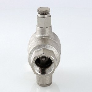 ᐉ Обратный клапан пружинный 1/2" VALTEC с воздухоотводчиком и дренажом / Отсекающая арматура на трубу ДУ 15 для защиты от обратного потока воды ✔️ фото | ⏩ Pro-Greem