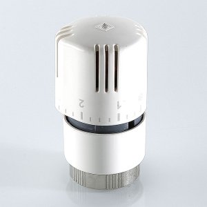 ᐉ Термоголовка для радиатора М30x1,5 твердотельная VALTEC (диапазон регулировки: 6.5-27.5 градусов) / Термостатическая головка на батарею отопления ✔️ фото | ⏩ Pro-Greem