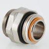ᐉ Сдвоенный ниппель 1" х 1" нар.р. для коллектора VALTEC латунный / Фитинг коллекторный для соединения гребенки и насосно-смесительного узла, байпаса VT.0606.0.06 ✅ фото | VALTEC ⭐ Pro-Greem