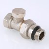 ᐉ Клапан настроечный радиаторный 1/2" вн-нар VALTEC прямой / Регулирующий вентиль на обратку для подключения радиатора отопления с полусгоном VT.020.NR.04 ✅ фото | VALTEC ⭐ Pro-Greem