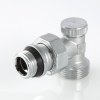 ᐉ Клапан настроечный радиаторный 1/2" x 3/4" Евроконус угловой VALTEC / Регулирующий вентиль с полусгоном на обратку для подключения радиатора VT.019.NER.04 ✅ фото | VALTEC ⭐ Pro-Greem
